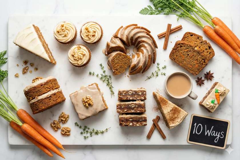 vegan carrot cake recipes collection variety plant based desserts